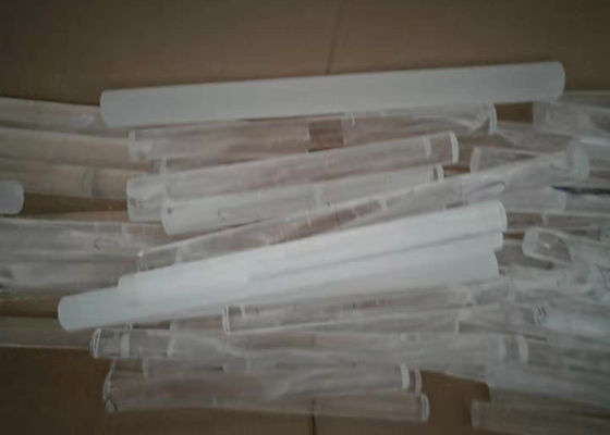 Cina Suhu Tinggi / Tahan Tekanan Fused Quartz Rod / Silica Glass Rod pemasok