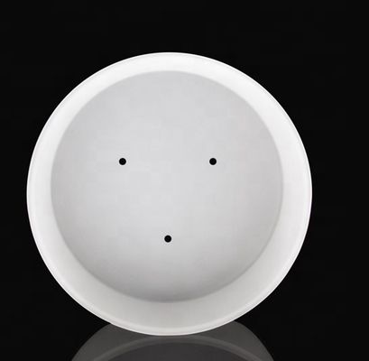 Cina 3 Lubang Quartz Glass Crucible 10ML 100ML Untuk Industri Optik / Semikonduktor pemasok
