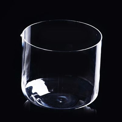 Cina Clear Quartz Glass Crucible, Custom Made Fused Quartz Labware pemasok