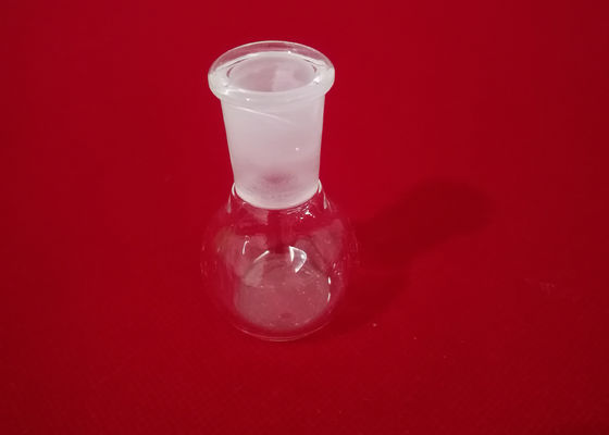 Cina Lab Supplies Glassware Transparan Quartz Glass Labware Flask With Joint pemasok