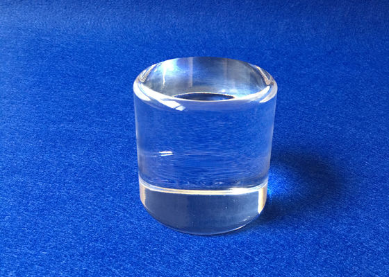 Ingot Kaca Kuarsa Menyatu, Produk Kaca Silika Bening OD 750mm pemasok