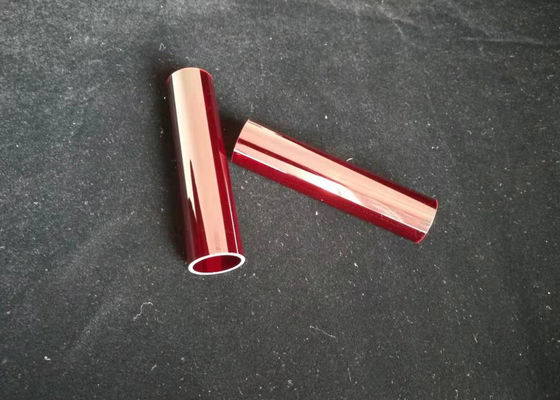 Ruby Quartz Glass Tube / Tabung Quartz Fused 19mm Diameter Luar pemasok