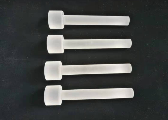 Personalised Fused Quartz Rod Transparan / Tembus Silika Gada pemasok