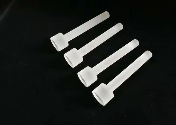 Personalised Fused Quartz Rod Transparan / Tembus Silika Gada pemasok