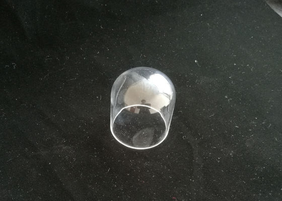 Disesuaikan Fused Quartz Test Tube Transparan / Jelas Dengan Putaran Bawah pemasok