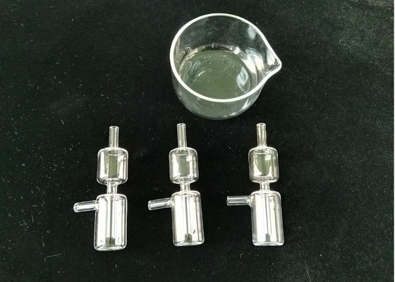 Penggunaan Lab Produk Kaca Kuarsa, Botol Reaktor Kuarsa Disesuaikan Kecil pemasok
