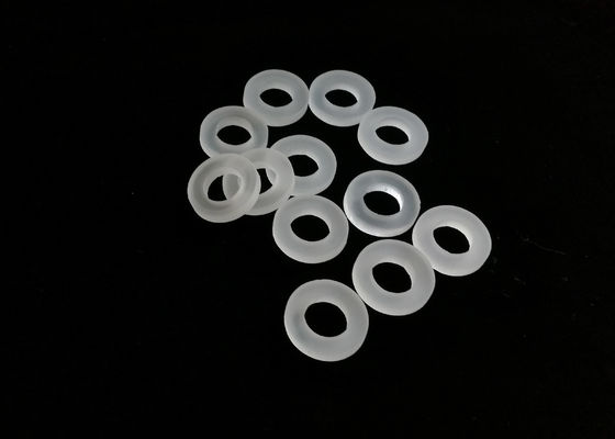 Flange kaca kuarsa berfusi OD kecil, Toleransi ketat cincin kaca silika pemasok