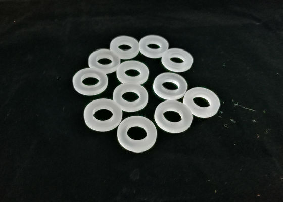 Flange kaca kuarsa berfusi OD kecil, Toleransi ketat cincin kaca silika pemasok