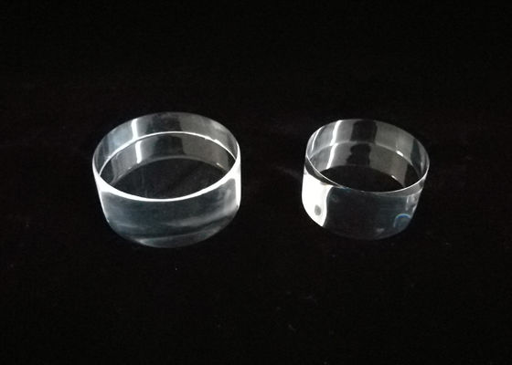 Cakram Berat Clear Glass Clear Clear Disc SiO2 99,99% Bahan Terbuat pemasok