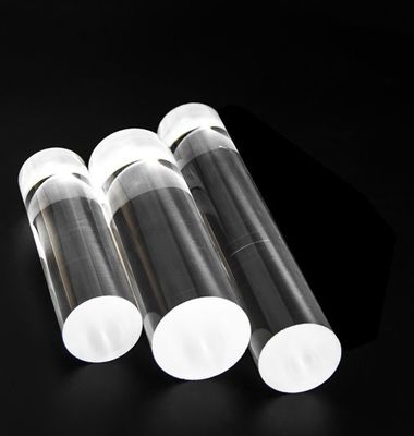 Batang Kaca Kuarsa Fusi Transparan 1 - 83mm Diameter Luar Opsional pemasok