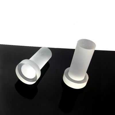 UV LED Clear Quartz Glass Rod Tanpa Permukaan Lapisan Layanan Kustom Tersedia pemasok