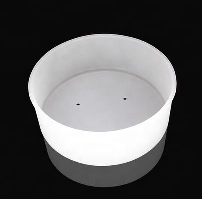 3 Lubang Quartz Glass Crucible 10ML 100ML Untuk Industri Optik / Semikonduktor pemasok