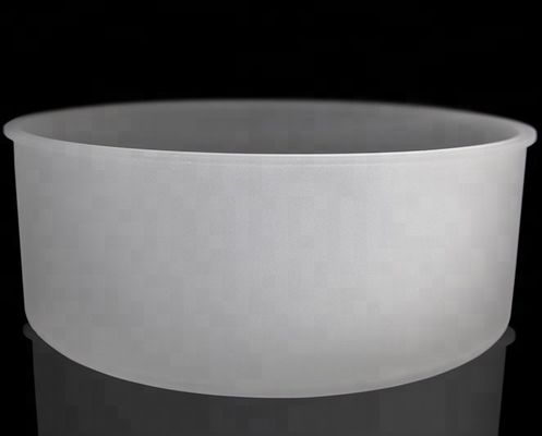 3 Lubang Quartz Glass Crucible 10ML 100ML Untuk Industri Optik / Semikonduktor pemasok